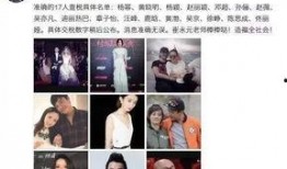 最新爆料17名明星名单,17位明星名单曝光，神秘事件引发热议